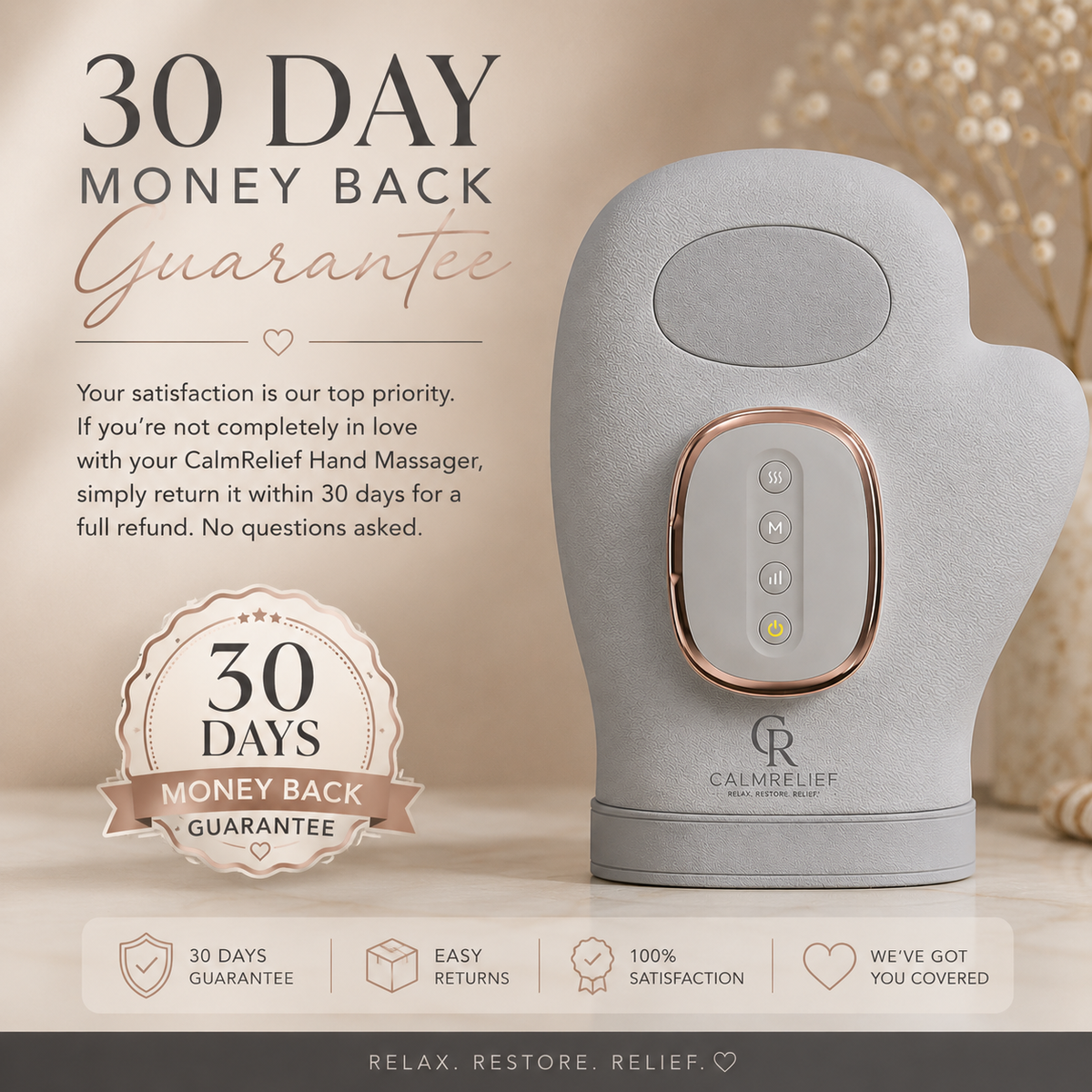 CalmRelief™ Hand Massager