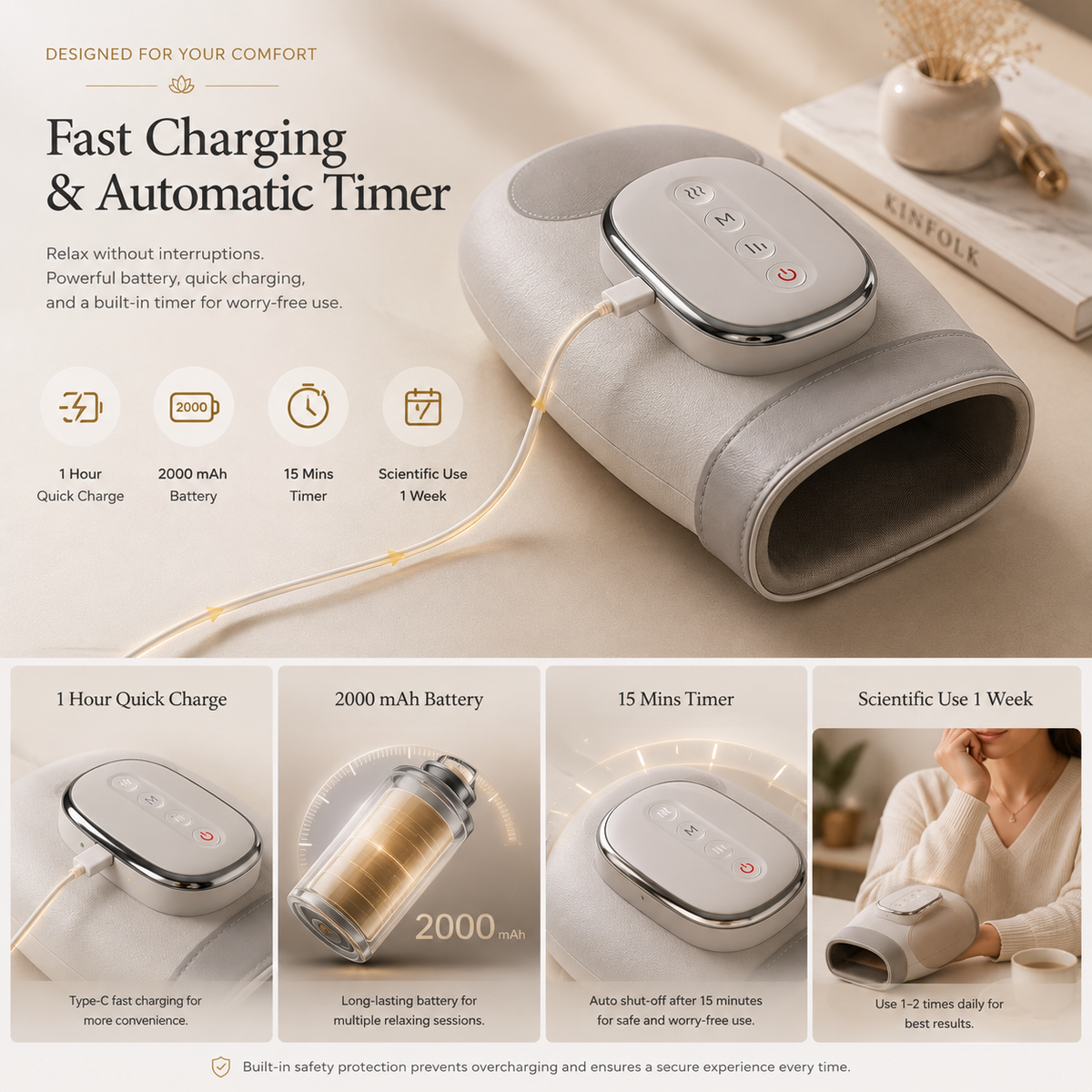 CalmRelief™ Hand Massager